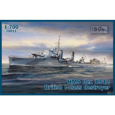 IBG HMS Ilex 1942 British I-class destroyer makett