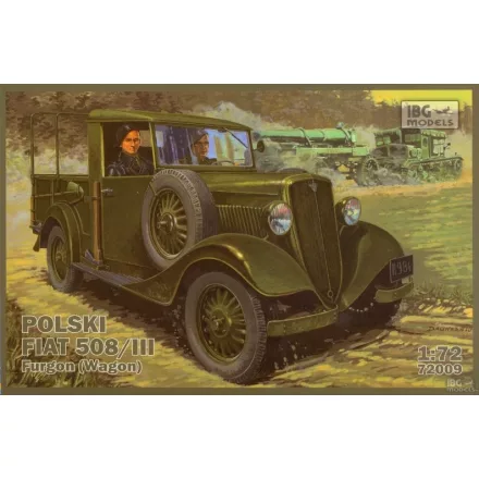 IBG Polski FIAT 508/III Furgon (Wagon) makett
