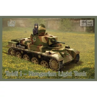 IBG Models Toldi I Hungarian Light Tank - harckocsi makett