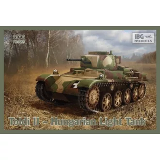 IBG Models Toldi II Hungarian Light Tank - harckocsi makett