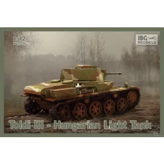IBG Models Toldi III Hungarian Light Tank - harckocsi makett