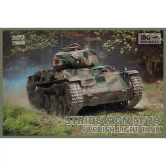   IBG Models Stridvagn M/39 Swedish Light Tank - harckocsi makett