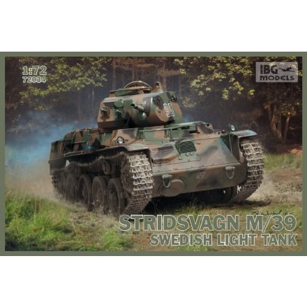IBG Stridsvagn M/39 Swedish light tank makett