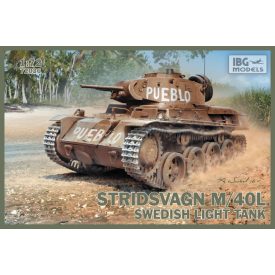 IBG Stridsvagn M/40 L Swedish light tank makett
