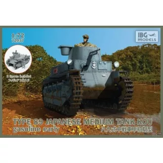   IBG Models Type 89 Japanese Medium Tank KOU early - harckocsi makett