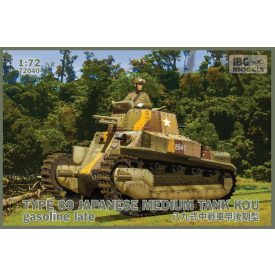 IBG TYPE89 Japanese Medium tank KOU-gasoline Late makett