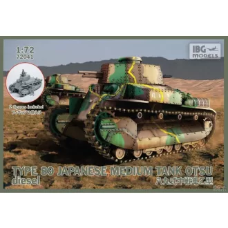   IBG Models TYPE 89 Japanese Medium tank OTSU-diesel - harckocsi makett