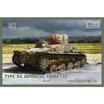 IBG Type 94 Japanese tankette makett