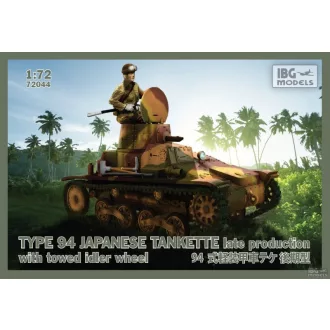   IBG Models TYPE 94 Japanese Tankette - late production with towed idler wheel - harckocsi makett