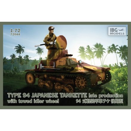 IBG Type-94 Japanese Tankette - late makett