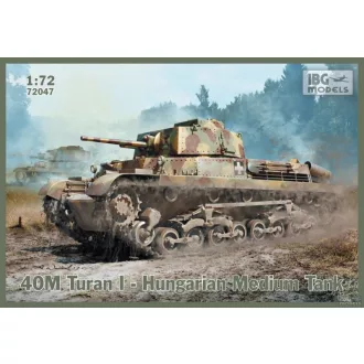  IBG Models 40M Turan I - Hungarian Medium Tank - harckocsi makett