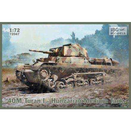 IBG 40M TURAN I – Hungarian Medium Tank makett
