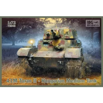   IBG Models 41M Turan II Hungarian Medium Tank - harckocsi makett