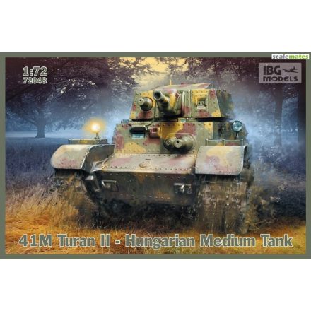 IBG 41M TURAN II – Hungarian Medium Tank makett