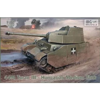   IBG Models 44M Turan III Hungarian Medium Tank - harckocsi makett