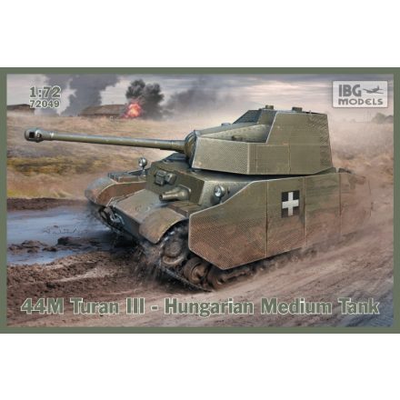 IBG 44M Turan III Hungarian Medium Tank makett