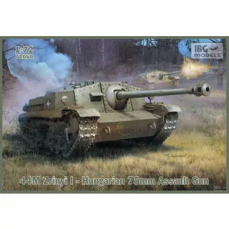   IBG Models 44M Zrinyi I - Hungarian 75mm Assault Gun - önjáró löveg makett