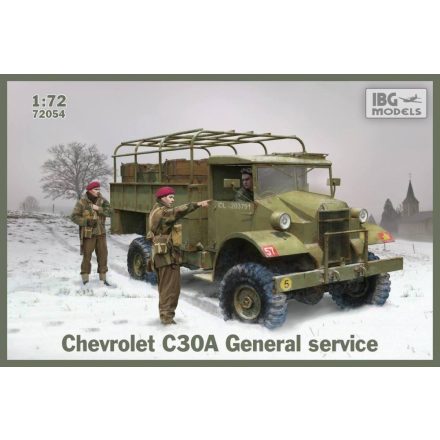 IBG Chevrolet C30A General service (steel body) makett