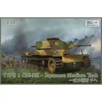   IBG Models Type 1 Chi-He Japanese Medium Tank - harckocsi makett