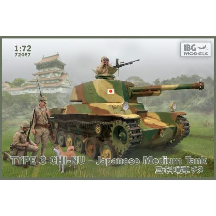 IBG Type3 Chi-Nu Japanese Medium Tank makett