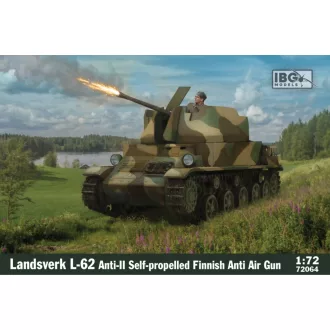   IBG Models Landsverk L-62 Anti-II Self-propelled Finnish Anti Air Gun - katonai jármű makett