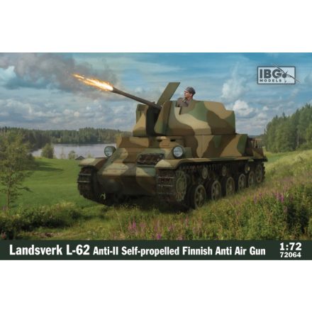 IBG Landsverk L-62 Anti-II Self-propelled Finnish Anti Air Gun makett