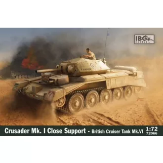   IBG Models Crusader Mk.I Close Support British Cruiser Tank Mk.VI - harckocsi makett