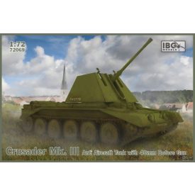   IBG Crusader MK.III Anti-Aircraft Tank with 40mm Bofors Gun makett