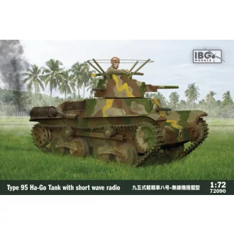 IBG Type 95 Ha-Go Japanse Tank With Short Wave Radio makett