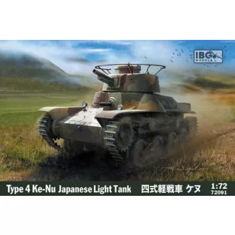   IBG Models Type 4 Ke-Nu Japanese Light Tank - harckocsi makett