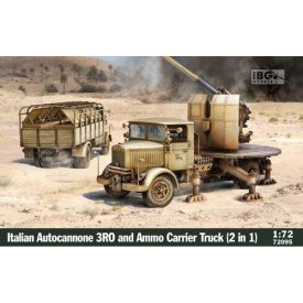   IBG Italian WWII Autocannonce 3Ro & Ammo Carrier Truck (2in1) makett