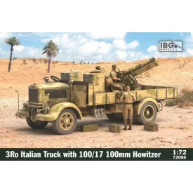 IBG 3Ro Italian Truck with 100/17 100mm Howitzer makett