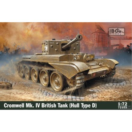 IBG Cromwell Mk.IV British Tank (Hull Type D) makett