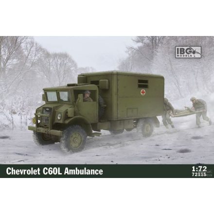 IBG Chevrolet C60L Ambulance makett