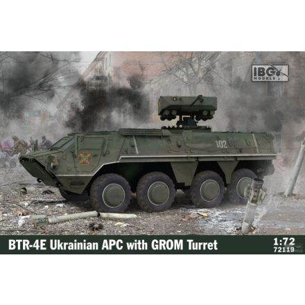 IBG BTR-4 E Ukrainian APC with GROM Turret makett