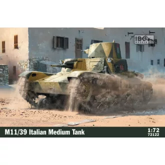 IBG Models M11/39 Italian Tank - harckocsi makett