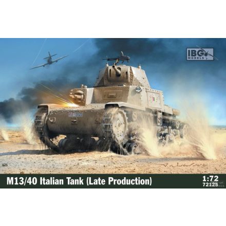 IBG M13/40 Italian Tank (Late Production) makett