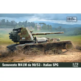   IBG Models Semovente M41M da 90/53 Italian SPG - önjáró löveg makett