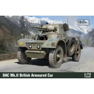   IBG Models DAC Mk.II British Armoured Car - páncélozott jármű makett