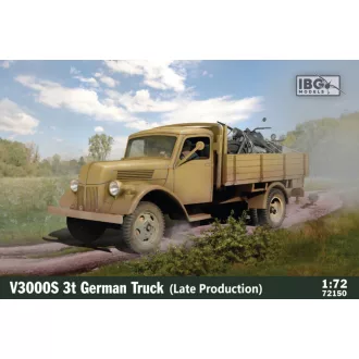   IBG Models V3000S 3t German Truck (Late Production) - katonai jármű makett