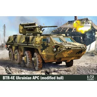   IBG Models BTR-4 E Ukrainian APC (Modified Hull) - páncélozott jármű makett