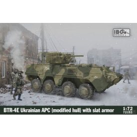   IBG BTR-4 E Ukrainian APC (Modified Hull) with Slat Armor makett