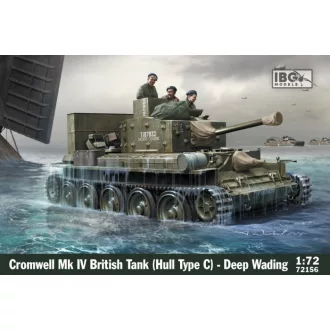   IBG Models Cromwell Mk IV British Tank (Hull type C) - Deep Wading - harckocsi makett