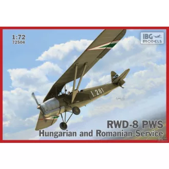   IBG Models RWD-8 PWS Hungarian/Romanian service - katonai repülő makett