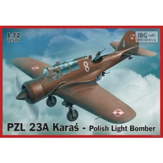   IBG Models PZL. 23A Karaś - Polish Light Bomber - katonai repülő makett
