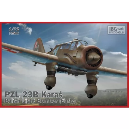 IBG PZL.23B Karaś - Polish Light Bomber (Early production) makett