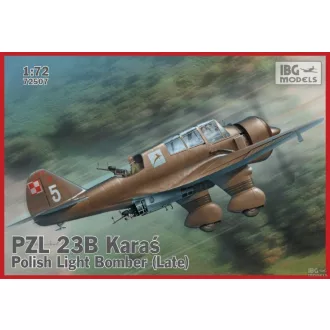   IBG Models PZL 23B Karaś Polish Light Bomber late - katonai repülő makett