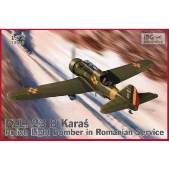   IBG Models PZL.23B Karaś Polish Light Bomber in Romanian Service - katonai repülő makett