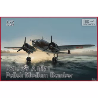   IBG Models PZL.37 A bis I - Polish Medium Bomber - katonai repülő makett