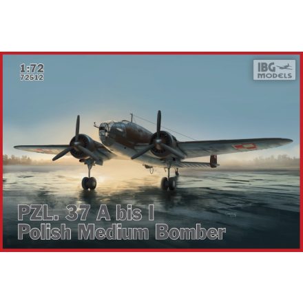 IBG PZL PZL.37A bis I Los-twin tail fins Polish Bomber makett